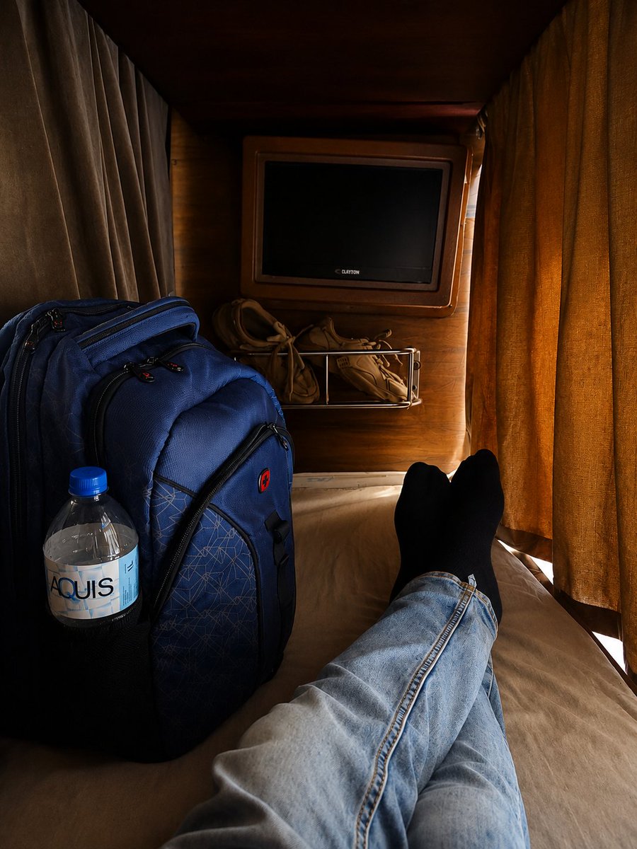 noctyslkh's tweet photo. A backpack, a window seat, and nowhere to rush. That's enough. https://t.co/dAXUg8shv4