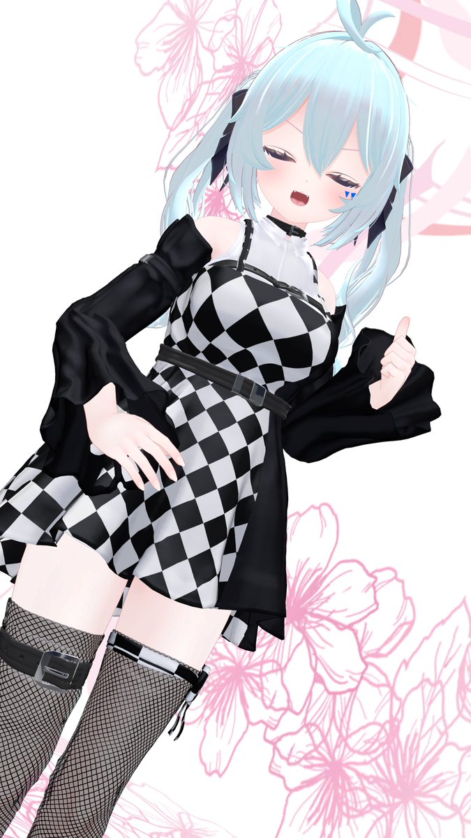 non_poli's tweet photo. 今更だけど、もちふぃった～使ってルーニャちゃんに着せてみた
#Runya3D　#Lucashop https://t.co/foQ0jGHtM3