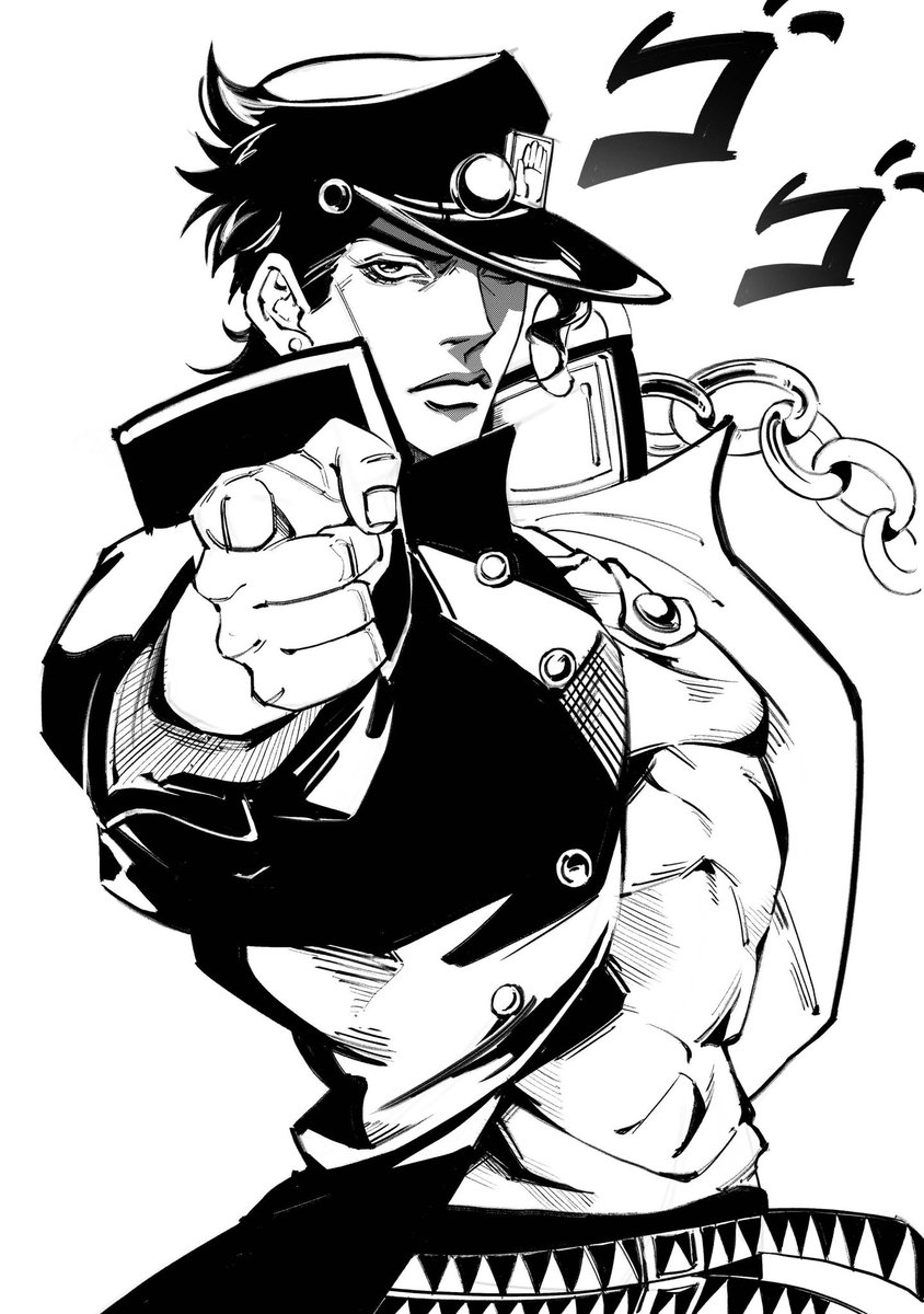 rakancho's tweet photo. #JJBA #jojo 
죠타로 https://t.co/u5AOAnGCBE