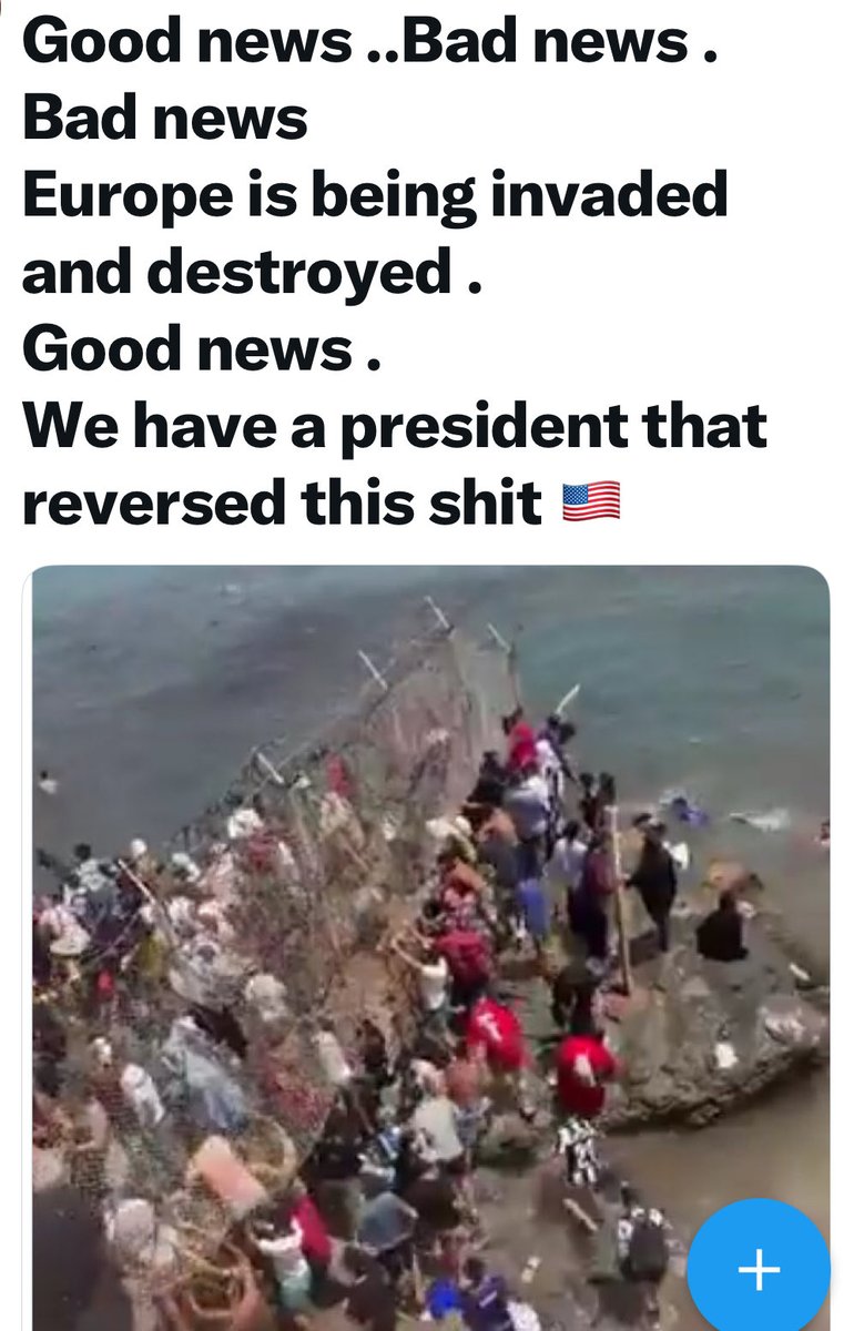 Irish for Trump tweet media