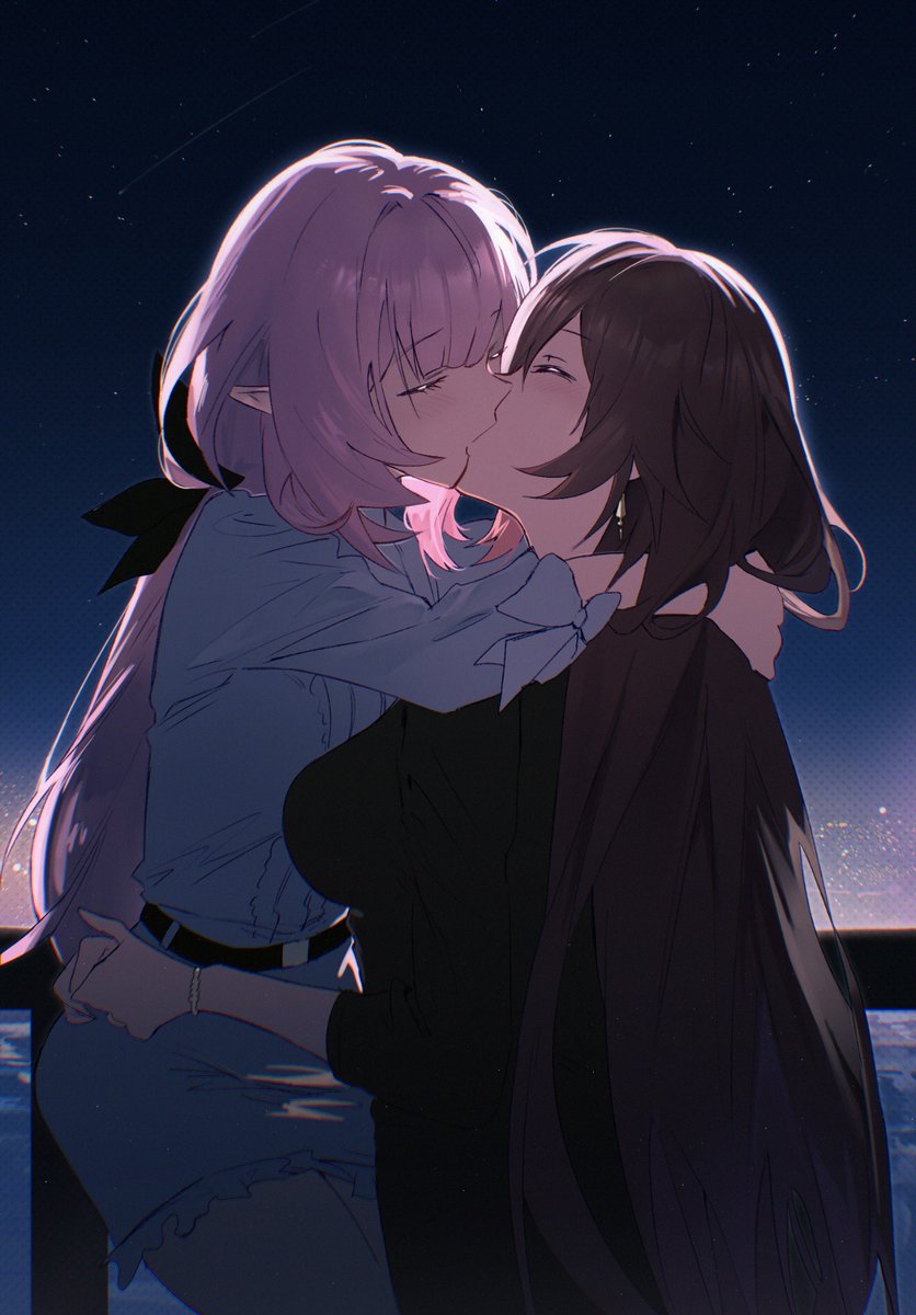 shinchora's tweet photo. who doesnt like elyeden …🩷🧡 :D a sketch before going to sleep… https://t.co/GxOSxgdjqy
