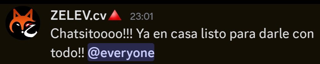 lasdesve_cv's tweet photo. 💜 | Nuevo mensaje de Zelev en Discord 💬

#ChristopherVelez #ZelevGaming https://t.co/TSPws3HtxF