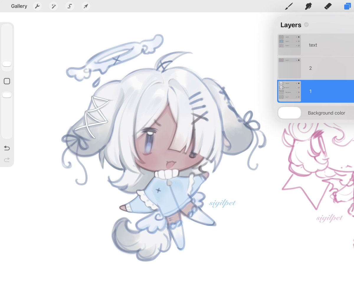 sigilpet's tweet photo. almost done w rendering her .. https://t.co/PAhfl2TFBx