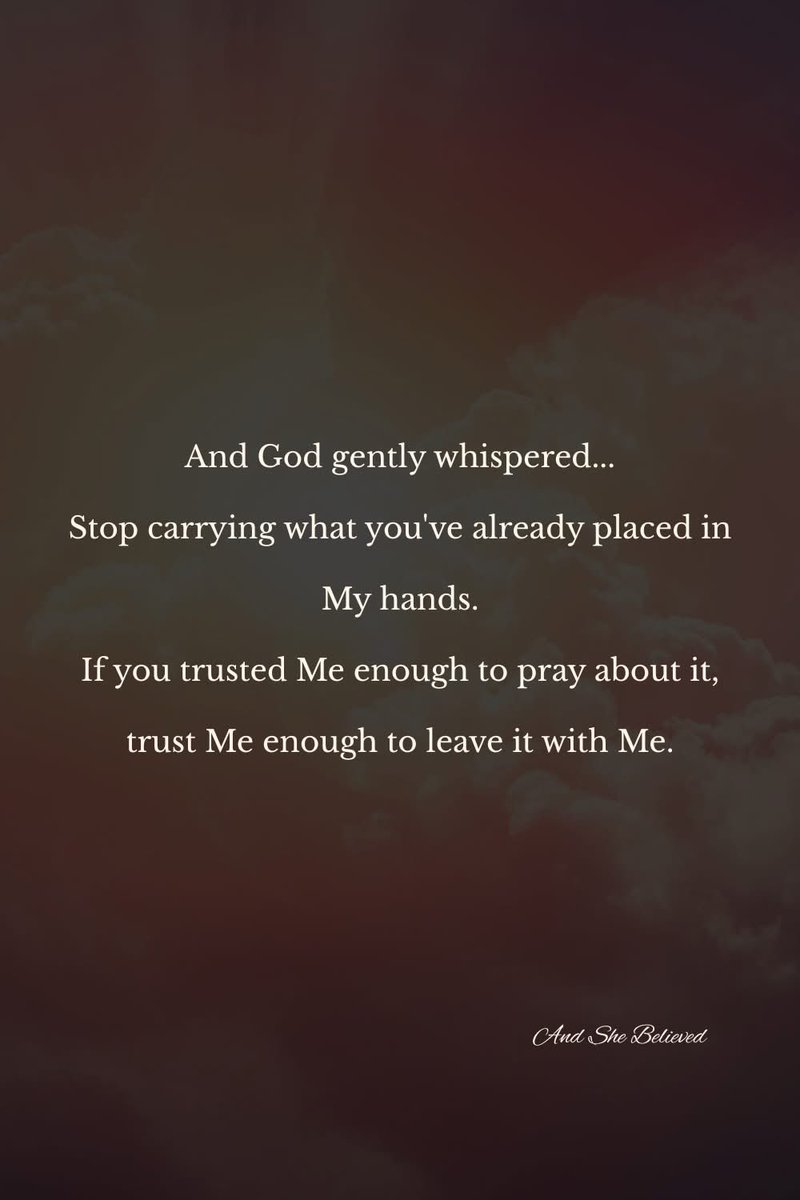 Debmitch63's tweet photo. Let go.  
Let God 

#truth https://t.co/Ta234vCBTc