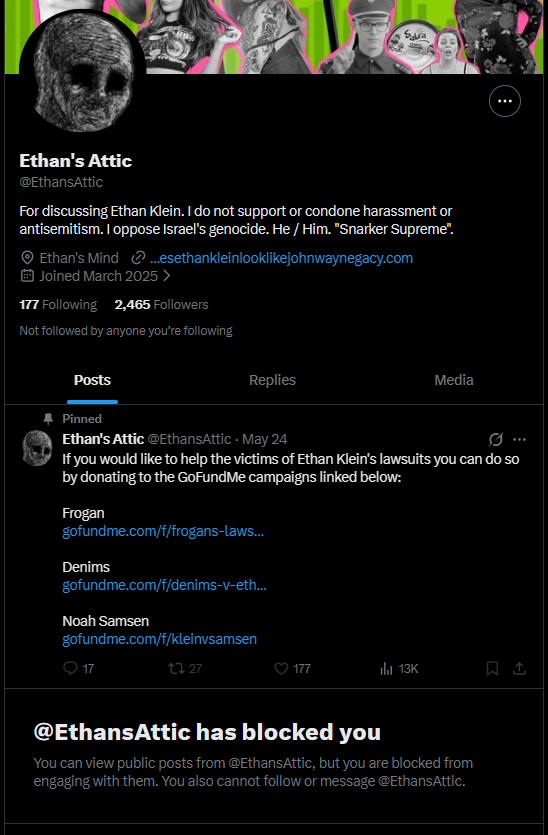 MegaBlastevsk's tweet photo. doesn't condone harassment but harasses people themself totally makes sense https://t.co/Fpnc5PWEb5