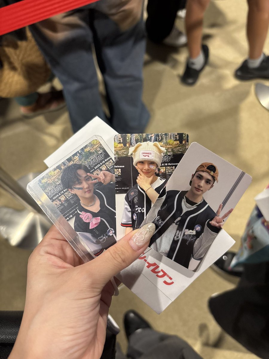 ara_mai_'s tweet photo. Stray Kids スキズ VR トレカ  交換

【譲】入場トレカ ヒョンジン アイエン チャンビン
【求】入場トレカ バンチャン スンミン

本日大阪にて手渡しの交換希望です😌
お気軽にお声掛けください(^_^) https://t.co/sJcF0TsgKe