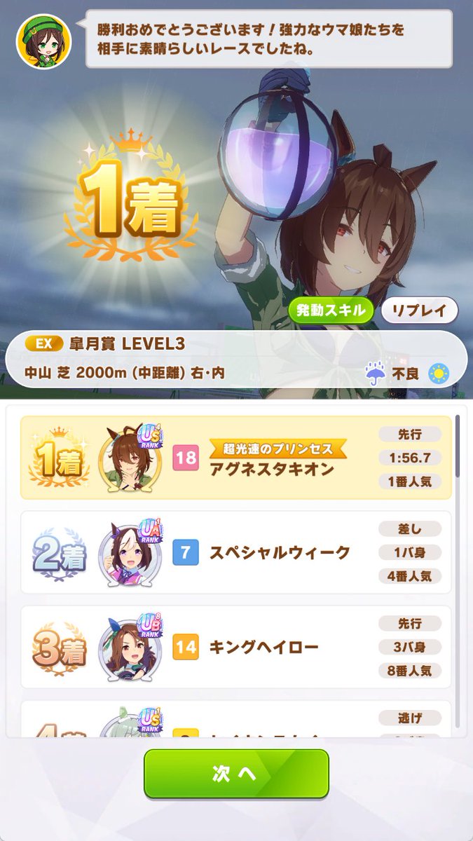 pso2_arquebus's tweet photo. マスチャレ？そんなものはタキオンが蹂躙してくれたよ

ウンスが出遅れてモブロックされたりアキュートさんがリッキーのケツにブロックされて前に出てこれてなかったけど勝ちは勝ちよ https://t.co/ssVGQMDAQ2