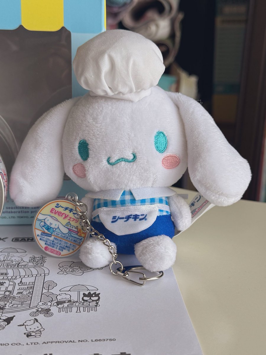 mimmi47jin's tweet photo. はごろもフーズさまからシーチキンモンのマスコットをいただきました❣️ありがとうございます❣️見つけられなかったシーチキンEveryのチャーム付いてるしとってもかわいいです❤️シアワセ〜❣️ https://t.co/JtlbfN66Sx
