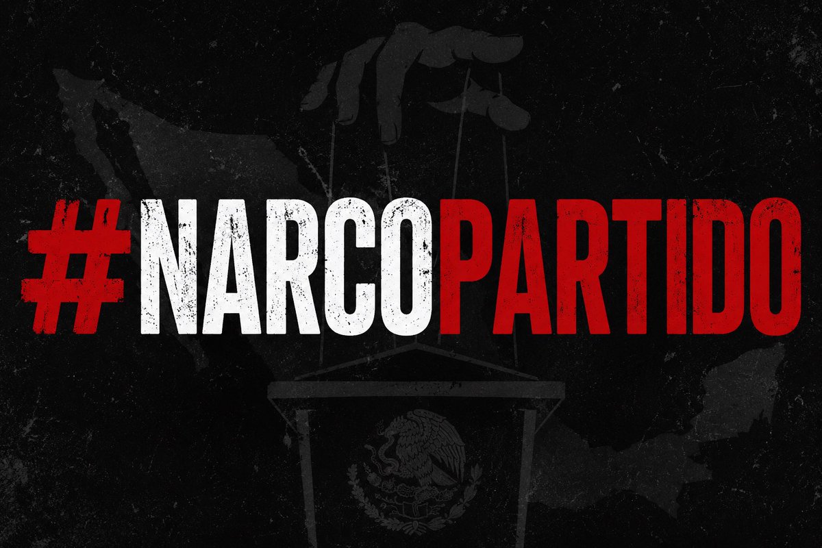 TaniaLariosMX's tweet photo. Claudia Sheinbaum debería felicitarnos. #NarcoPartido sigue siendo tendencia. Los mexicanos sabemos que el principal problema del país son los narcos disfrazados de políticos que gozan de un manto guinda de impunidad. https://t.co/TAUkK5IW7s