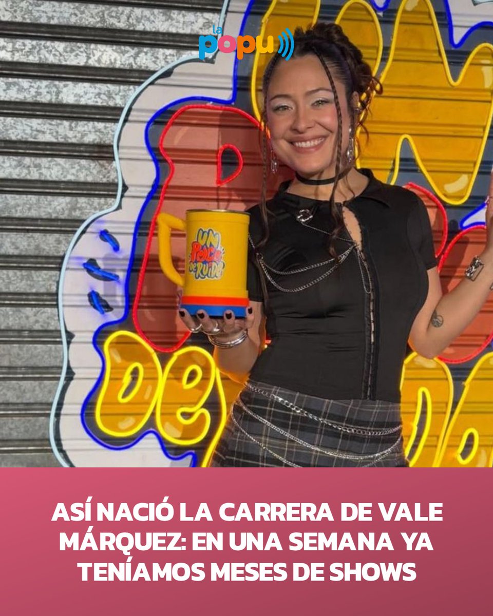 FMRadioPopular's tweet photo. La cantante pasó por Un Poco de Ruido y recordó cómo un simple enganchado terminó cambiándole la carrera. https://t.co/xIRhALlkIg https://t.co/XFLBjdml4e
