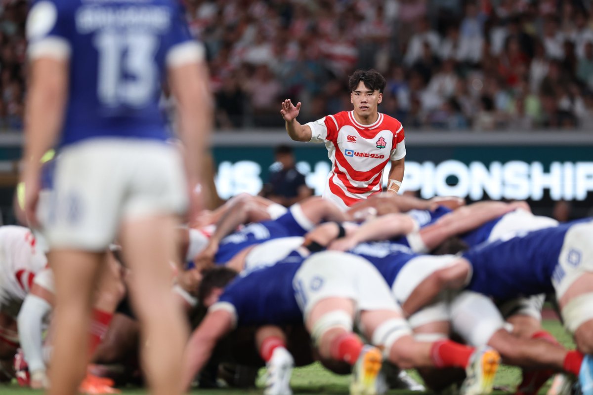 justrugby_jp's tweet photo. 【Just TALK】オーストラリア代表戦へは10番で準備してほしい、と言われました。上ノ坊駿介［日本代表］（向 風見也）

https://t.co/O0PCmjOuAn

#上ノ坊駿介 #日本代表 #コベルコ神戸スティーラーズ #ジャスラグ #JustRUGBY https://t.co/gVuFvP2u8q