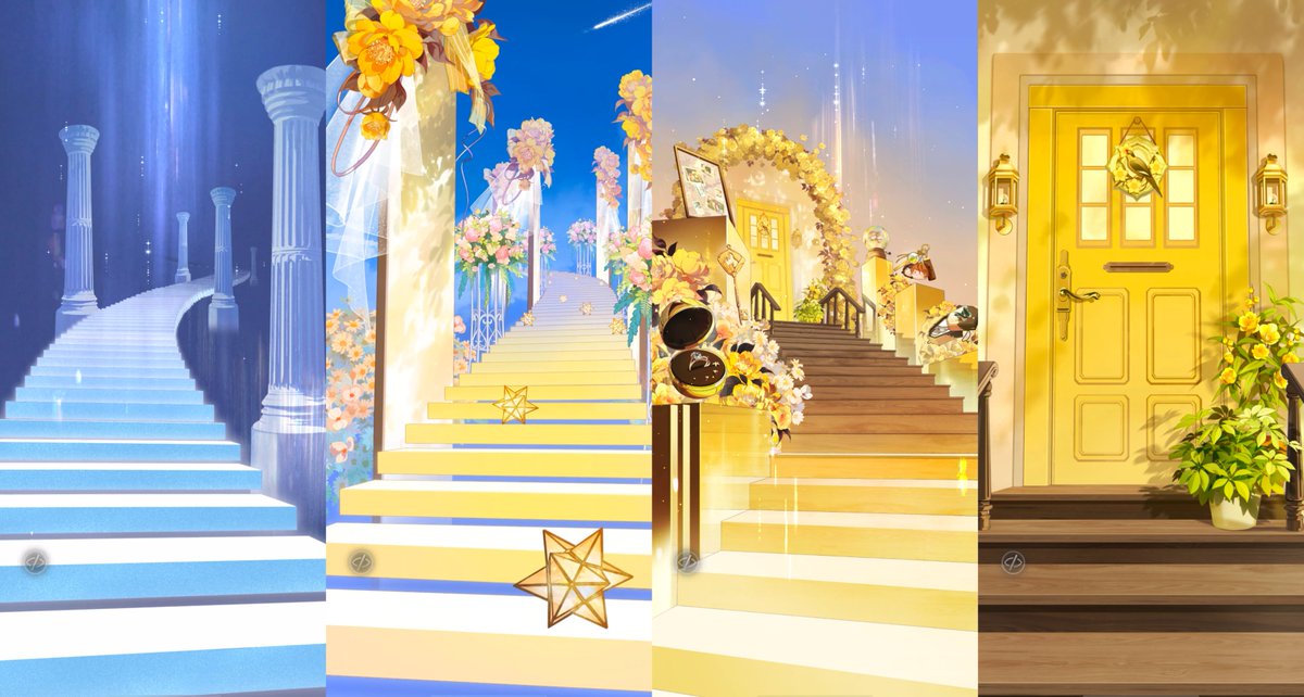feathered_fae's tweet photo. our path to “always” 💛❤️💚💜 https://t.co/vjneH99cbA