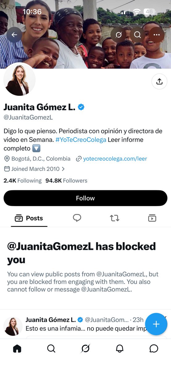 cmbustamante's tweet photo. ¡Yo no te creo colega! 

Las mil y un maneras de dinamitar una carrera que apenas despegaba. 

Jajajajajaja ni la seguía, ni la leía, pero ajá! https://t.co/t4Hljye5cQ