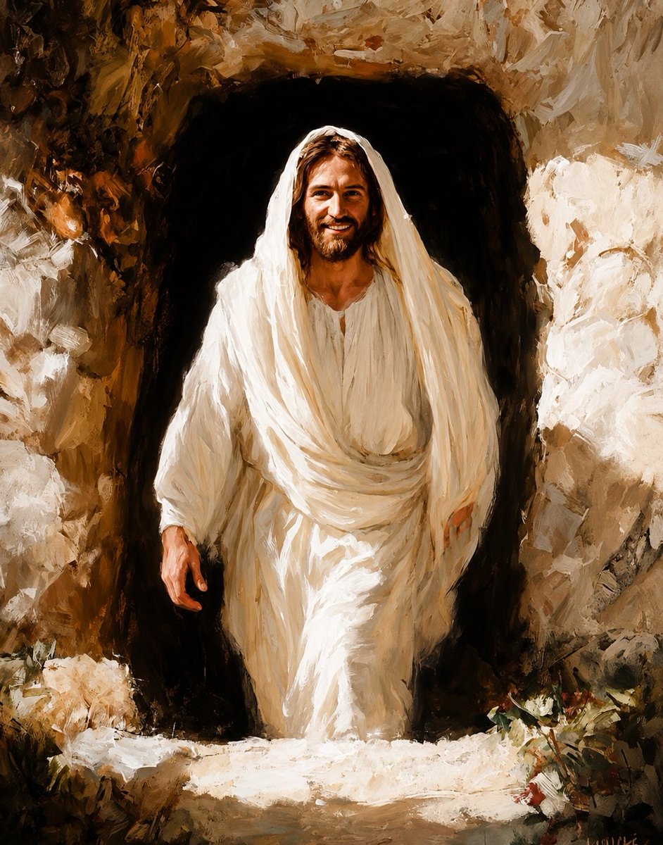 Boss656540Boss's tweet photo. ✨🤍 The Tomb Is Empty… Because Jesus Christ Is Alive! ✝️🌅

📖 "He is not here; He has risen, just as He said."

    Matthew 28:6 ✝️

❤️✨ The empty tomb is not just a historical event it is the greatest victory in history! Jesus Christ conquered sin, death, and the grave, proving forever that God's promises never fail. 🙌

👑✨ Among all the great religious leaders remembered throughout history, Jesus Christ alone rose from the dead and left an empty tomb. While death still holds every grave, Jesus conquered death forever. Today, He is risen, alive forevermore, and seated at the right hand of the Father, reigning in glory. 🙏🤍

🌅 No matter how broken 💔, discouraged 😔, or hopeless 🌧️ you feel today, remember this: the same Jesus who walked out of the tomb is still alive! ✨ He is still saving ❤️, healing 🕊️, restoring 🌿, and transforming lives. 🙏

🔥 The Resurrection declares that hope is stronger than despair, life is greater than death, and Christ's love will never end. 💖

📖 "I am the Living One; I was dead, and now look, I am alive forever and ever! And I hold the keys of death and Hades."

Revelation 1:18 🔑✨

📖 "After the Lord Jesus had spoken to them, He was taken up into heaven and He sat at the right hand of God."

 Mark 16:19 👑

🌿 What the Empty Tomb Means for Us

✅ ✝️ Jesus' resurrection is the foundation of our faith.

✅ 🤍 God's promises are always faithful and true.

✅ 🌅 Through Christ, death has been defeated, and eternal life is offered to all who believe.

✅ 🙌 The risen Jesus still changes hearts, restores lives, and gives everlasting hope.

🙏❤️ If you believe Jesus Christ is alive, type "AMEN" in the comments, Like ❤️, Repost 🔁 this message, and share it with your family and friends so more people can hear the Good News of the Risen Savior!

📲✨ Follow for more Bible-based messages that strengthen faith, encourage hearts, and lead people to Jesus Christ. 🙏📖

✝️#JesusChrist 🌅#HeIsRisen 📖#Bible 🙏#Faith 🕊️#Resurrection ❤️#HopeInChrist 🔥#JesusLives 🙌#TrustGod ✨#EternalLife 🌍#ShareTheGospel 🤍#Grace 🙌#PraiseTheLord