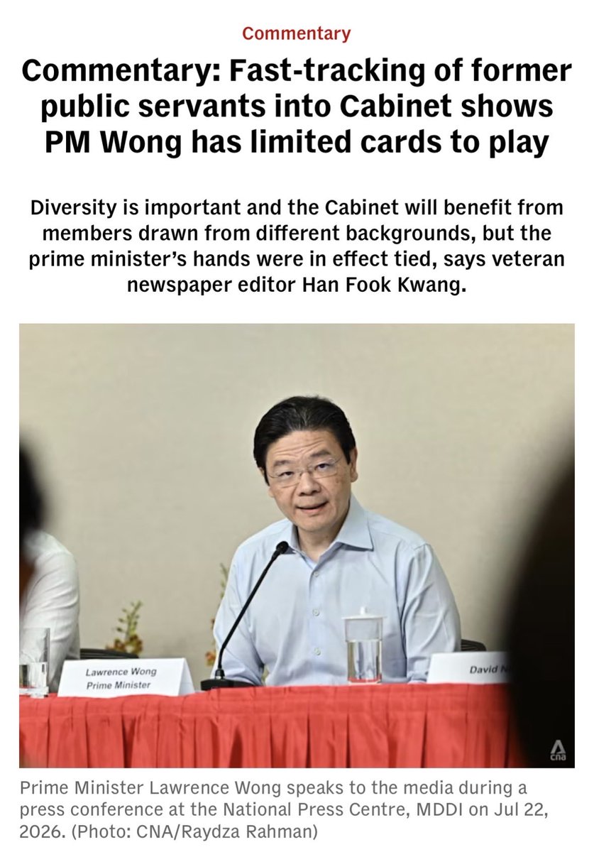 Run_and_Comment's tweet photo. Facts. That’s why even Ng Chee Meng could return as a minister.

https://t.co/iOOqR4b1vM https://t.co/YnbTEeqK1h