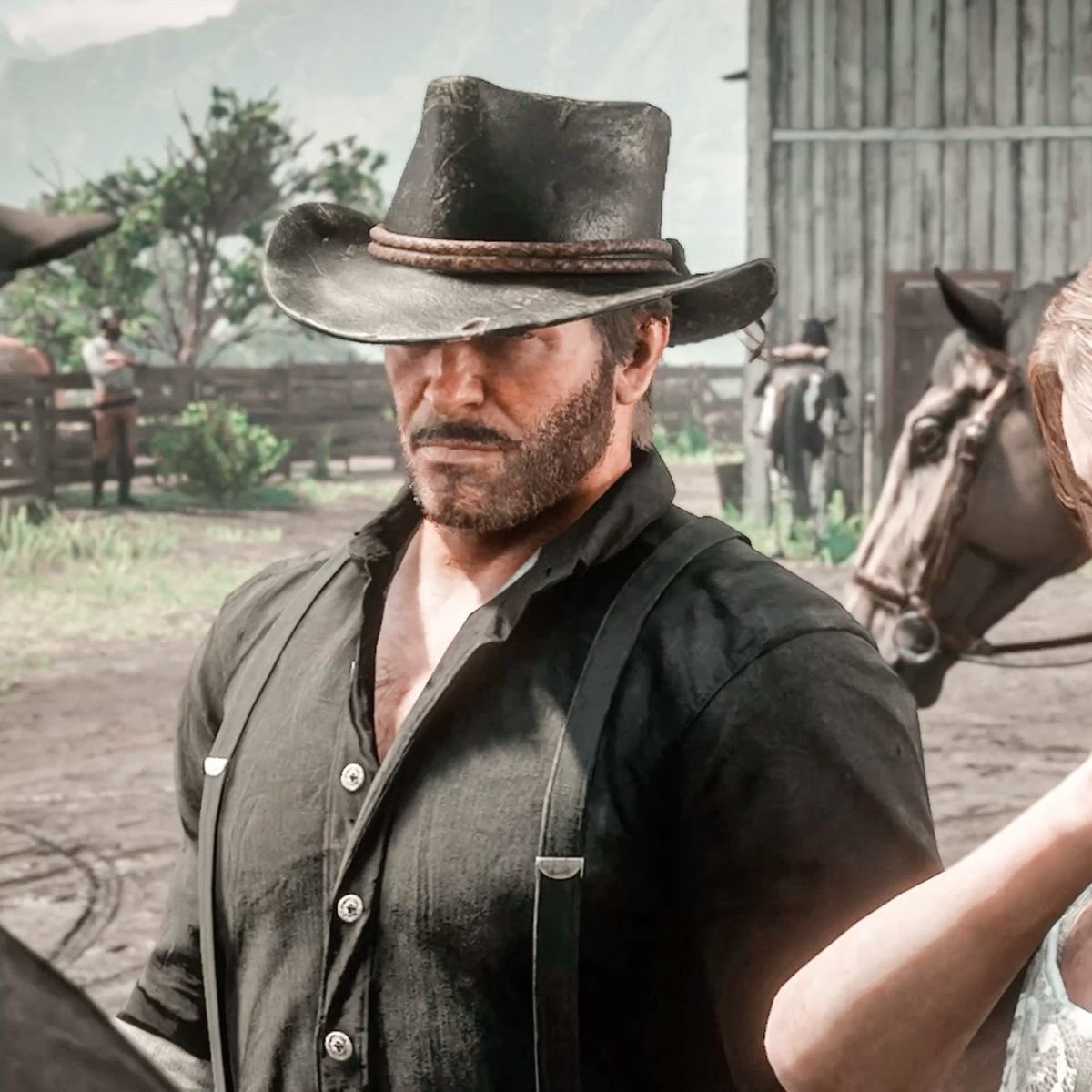daily arthur morgan 𓏲ּ𝄢 tweet media