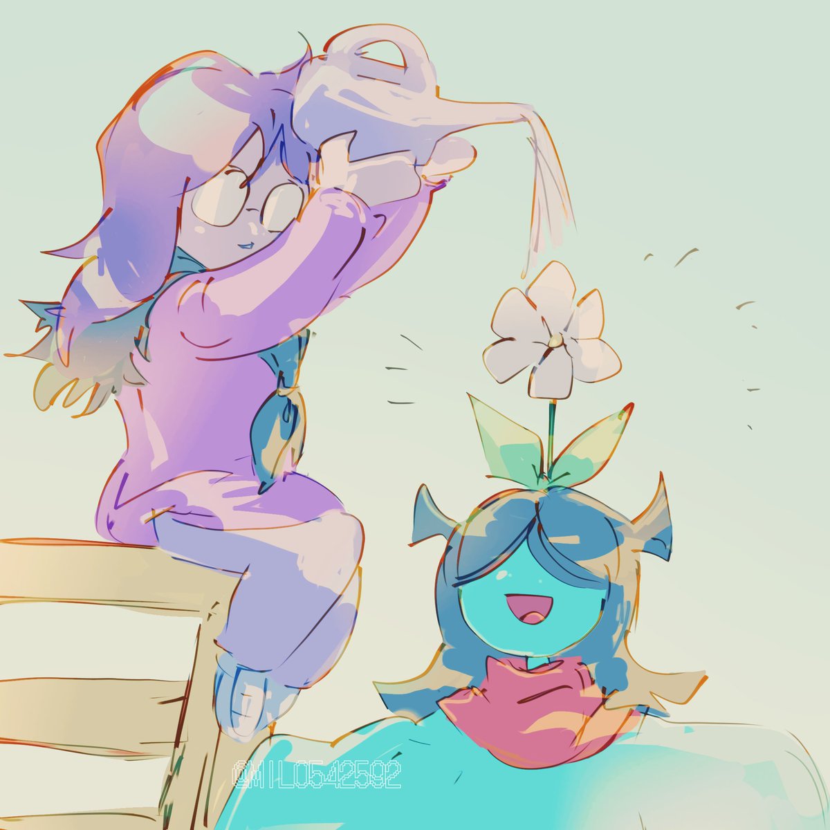 MILO542592's tweet photo. #deltarunefanart 

⸜🌷⸝‍ https://t.co/IGua1pofmx