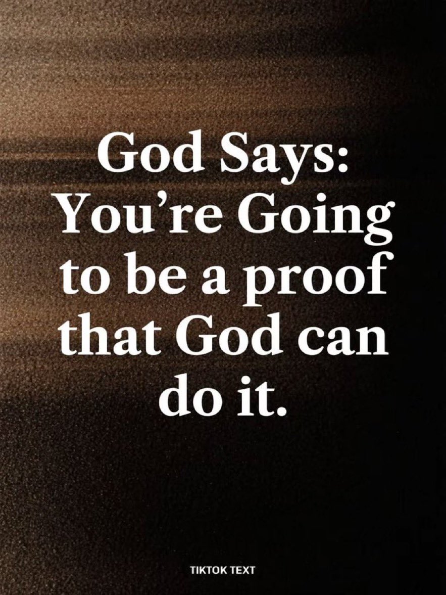 SavedByGrage's tweet photo. God is preparing a testimony through your life. Stay faithful, stay humble, and keep trusting him. Soon, people will see that what God has promised, he is able to fulfill. He who began a good work in you will carry it on to completion. Philippians 1:6 https://t.co/okVv3L8euK