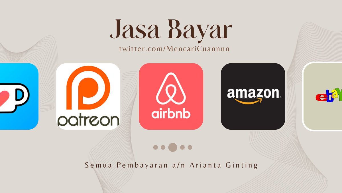 _MencariCuannnn's tweet photo. ⭐Open jasa convert / transfer saldo Paypal dan Skrill ke Rupiah (semua bank dan ewallet)
Proses cepat ✅
Testi di pinned dan likes✅

⭐Open jasa bayar luar negeri yang membutuhkan paypal visa ( etsy / weverse /  patreon / kofi / ebay / jurnal international )

cv wd withdraw https://t.co/J6nWfsoxB4
