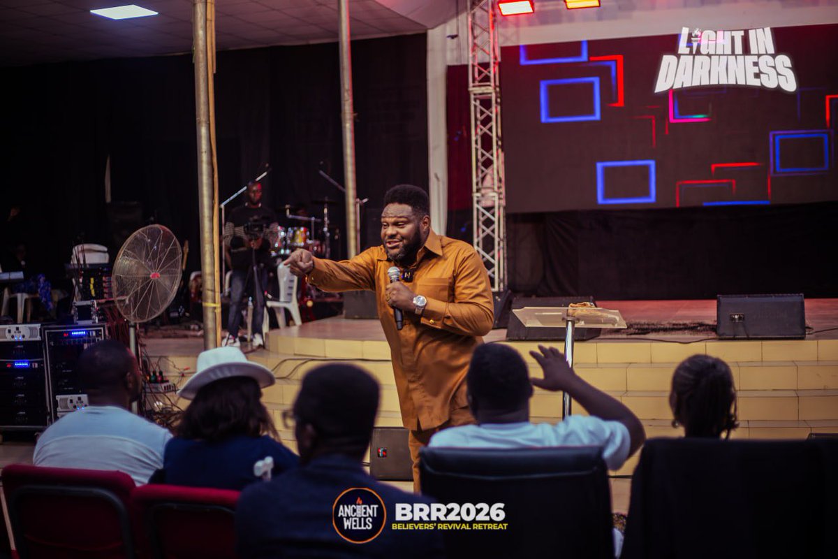 Ancient_Wells's tweet photo. BELIEVERS REVIVAL RETREAT 2026
ANCIENT WELLS | DAY 4 GRAND FINALE

MINISTERING: Pastor Femi Ezekiel Adebayo

#BRR2026 https://t.co/84odX50EiU
