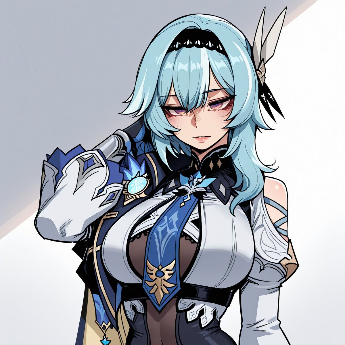 KrimmzennAI's tweet photo. Eula~
#GenshinImpact https://t.co/6j908GJzvX