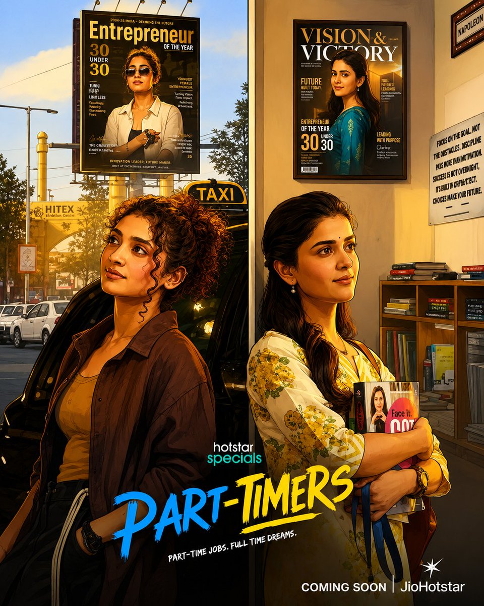 NaiduPriya0416's tweet photo. officially loading… ⏳
Watch out for this one, coming soon to JioHotstar! @ThanujaP123 #PartTimes #PartTimersonJioHotStar @HotstarReality https://t.co/nQdvGhcqV6