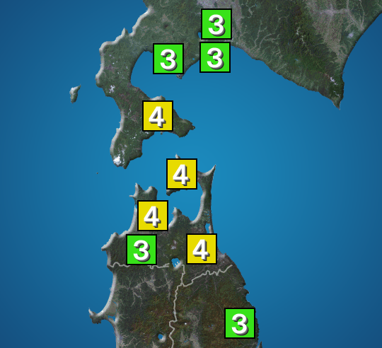 wni_jp's tweet photo. 【地震情報】
8月1日 11:48 震度4
【道南】渡島地方東部【青森県】青森県津軽北部　青森県三八上北　青森県下北
▶生放送で解説中 
https://t.co/jO0a84JUVG

https://t.co/y9NKsozqVJ https://t.co/KfsulqoZ3X