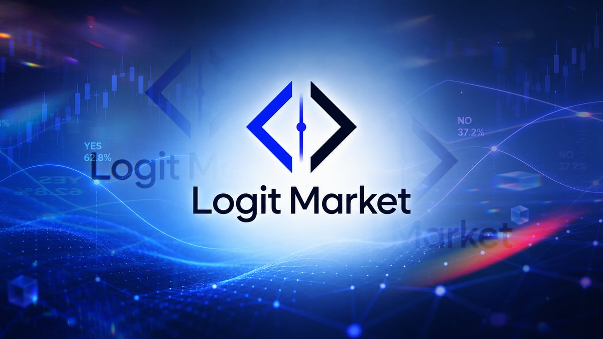 Logitmarket's tweet photo. Every prediction is more than a guess. 🔍

On LogitMarket, users forecast real-world outcomes, earn points, build their onchain reputation, and turn informed conviction into measurable influence. 📈

Predict early. Prove your edge. ⚡ https://t.co/jTNUWdQJmj