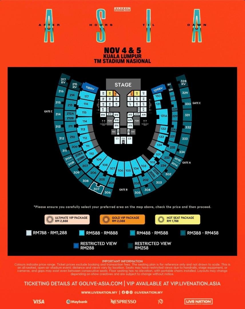NurAnnisa00000's tweet photo. Wts #TheWeekndinKL tix to let go!!
- Section A2 x1
- Section 114 x2
- Section 227 x2
- Section 230 x2
-Section 130 x2
all ori price
Dm if interested
Instalment ok
#WeekendKL
#THEWEEKNDinKL https://t.co/fytnrArXce