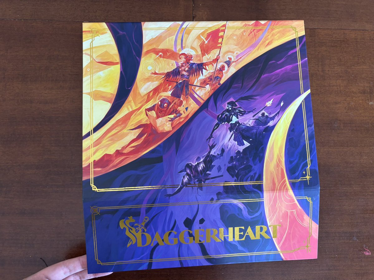 DrklDrmngAlex's tweet photo. Daggerheart “Limited Edition” Unboxing!
Classic and Hope and Fear expansion.

#Daggerheart #CriticalRole #TTRPG #StoryTableGDR #HopeandFear https://t.co/TUzp7CfqrA