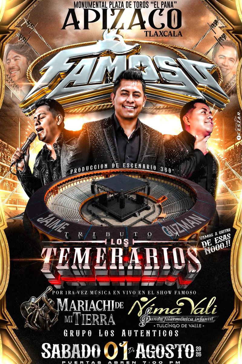 Connexiones's tweet photo. No te lo pierdas 1 de agosto en Apizaco a partir de las 07:00 https://t.co/wF97CQ9pyq