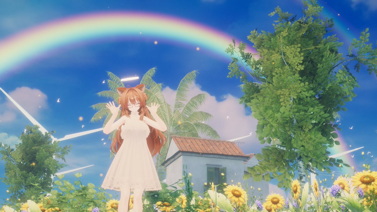 NecccoVRC's tweet photo. 🌻

#Shinano3D https://t.co/3THvl5ju1x