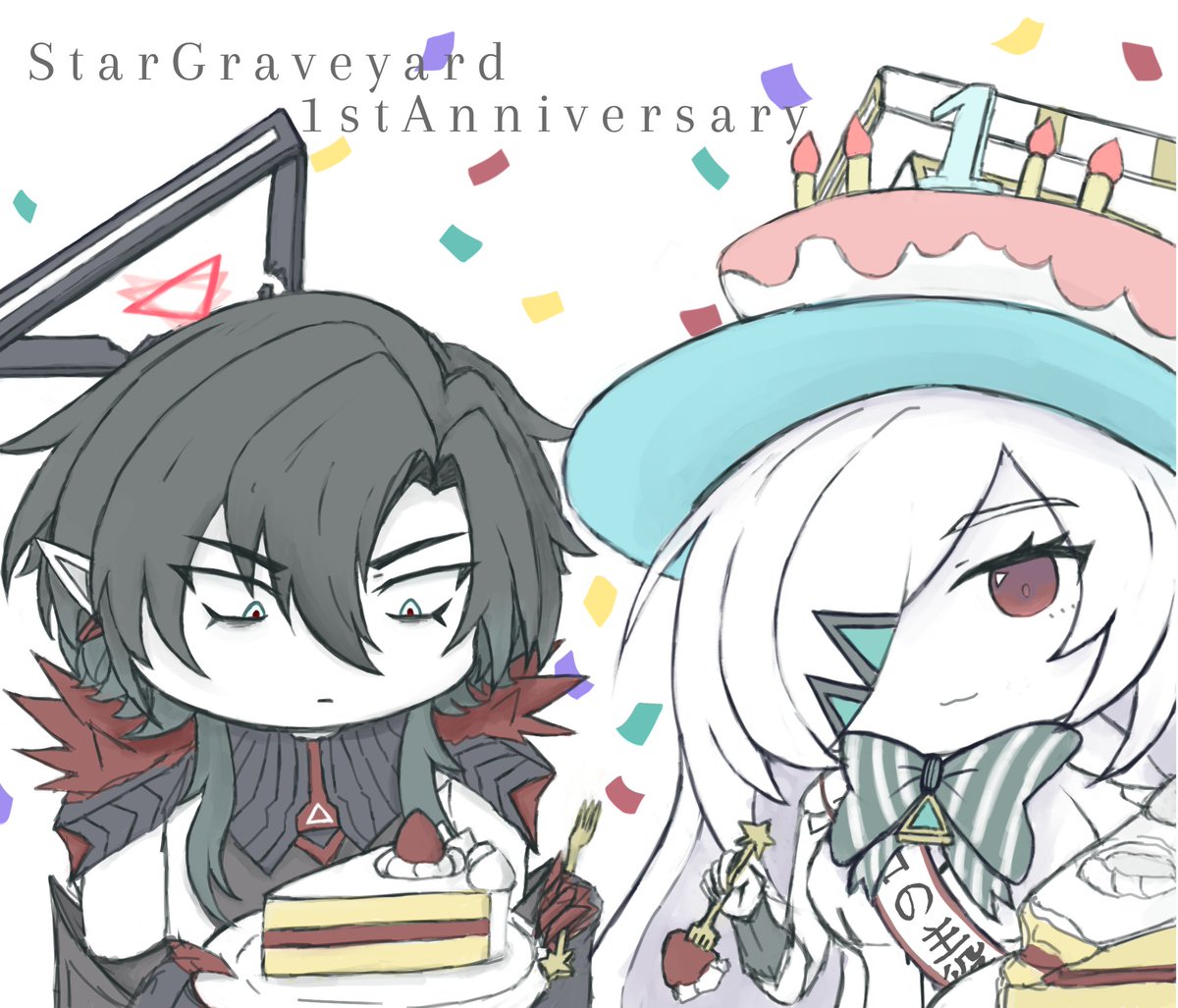 rumakone_2741's tweet photo. 破界の星墓1周年！！ https://t.co/tXnswPD0nE