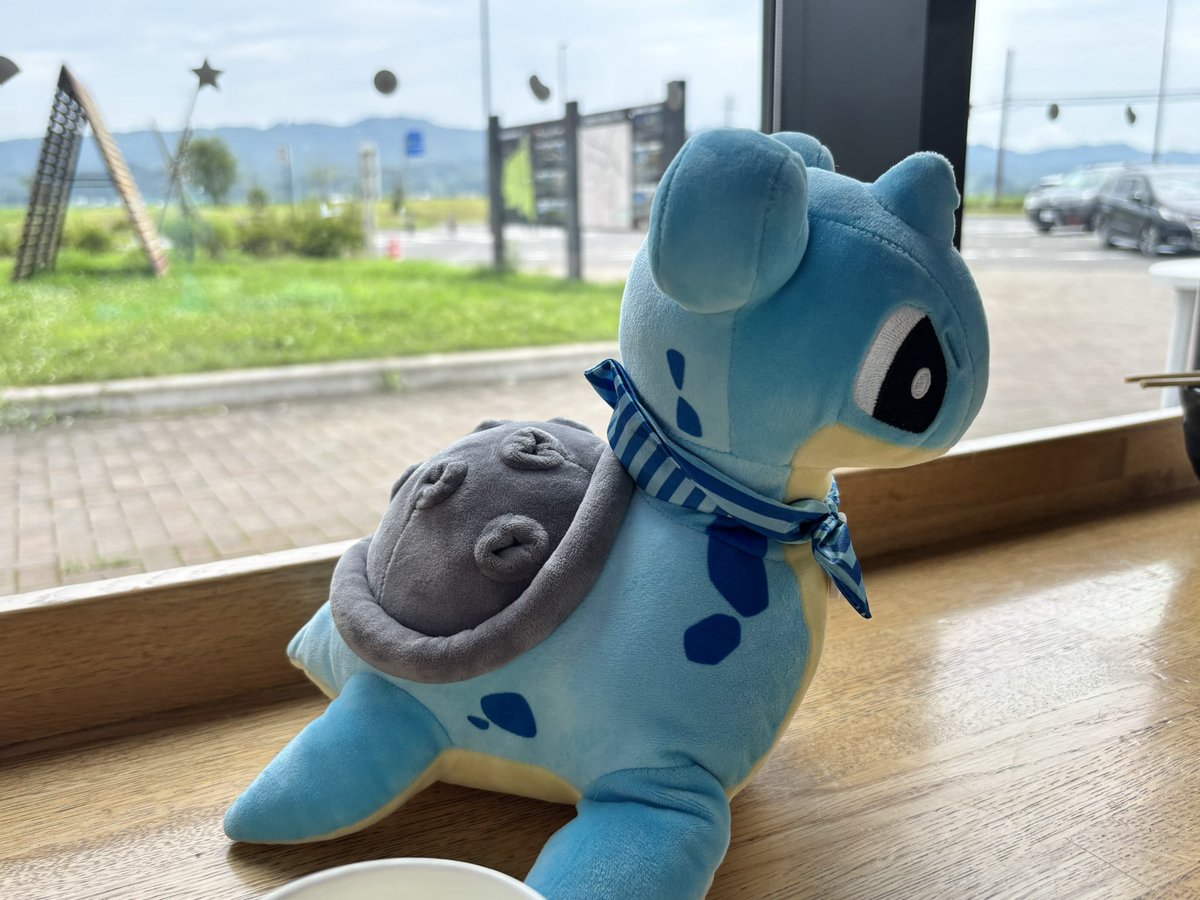 QorohC's tweet photo. ラプラスは宮城応援ポケモンだから実家から連れてきた https://t.co/KPGlhK7Plf