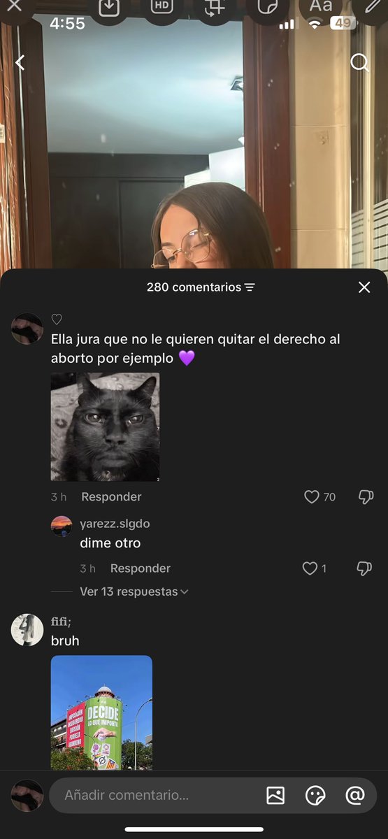 xrn_ai's tweet photo. Que me estén respondiendo mujeres diciéndome que el aborto no debería de ser un derecho y que tendría que ser ilegal me tiene así 🤸‍♀️🤸‍♀️🤸‍♀️ https://t.co/DzPGVWTcw9
