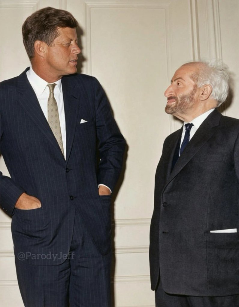 TheRISEofROD's tweet photo. JFK should have publicly executed kosher cuck Ben-Gurion when he had the chance. https://t.co/SfyA2K4DLJ