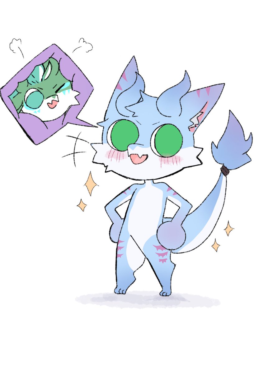 Myrryxmimic's tweet photo. Ael has angered Myr 😡 https://t.co/xcBijeezW5