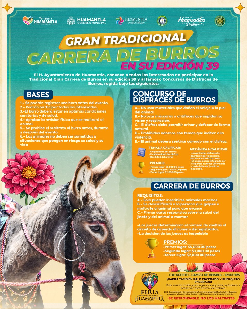 Connexiones's tweet photo. #Huamantla Gran Tradicional Carrera de Burros en su edición 39 https://t.co/aajL5UBozU