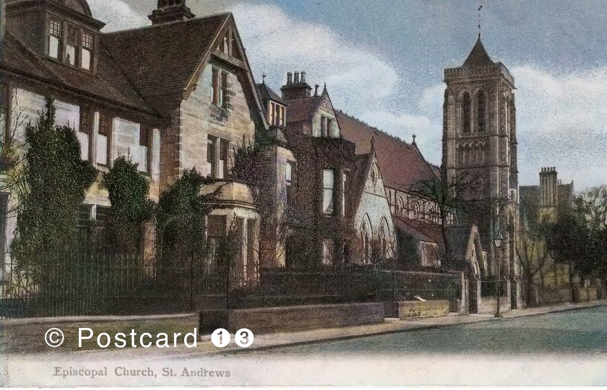 postcard13's tweet photo. #SaturdaySteeple
Episcopal Church at St.Andrews, Fife
#standrews
#postcard
#oldpostcard https://t.co/bWplSOllFu
