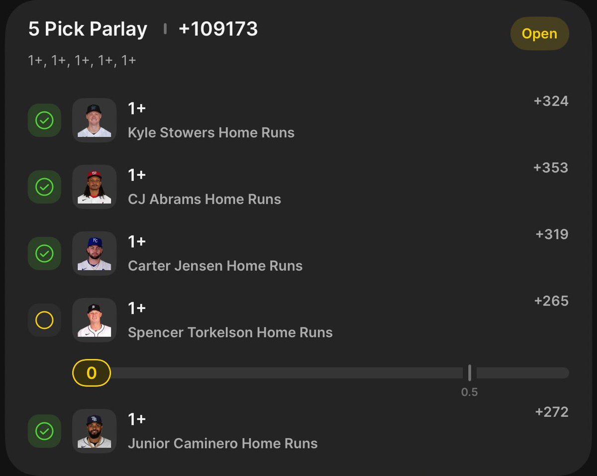 PlayerPropTay's tweet photo. @HomeRunPredict Will Spencer come Threw?? I Need A Candle 🕯️ Litt https://t.co/sF7NlyHe1V