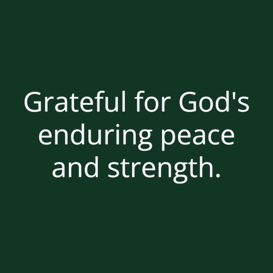 SavedByGrage's tweet photo. My heart is full of gratitude because God’s peace has carried me through every trial, and his strength has sustained me in every weakness. Thank You, Lord, for never leaving my side. All glory belongs to You. https://t.co/xWr1egZRbN