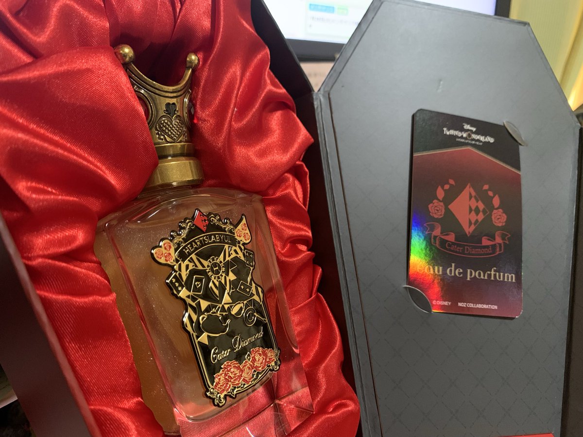 Ralph_gf's tweet photo. NOZのツイステけーくん香水やっと届いた……！待ってたよォ！！！ https://t.co/cP59Dj3DjI