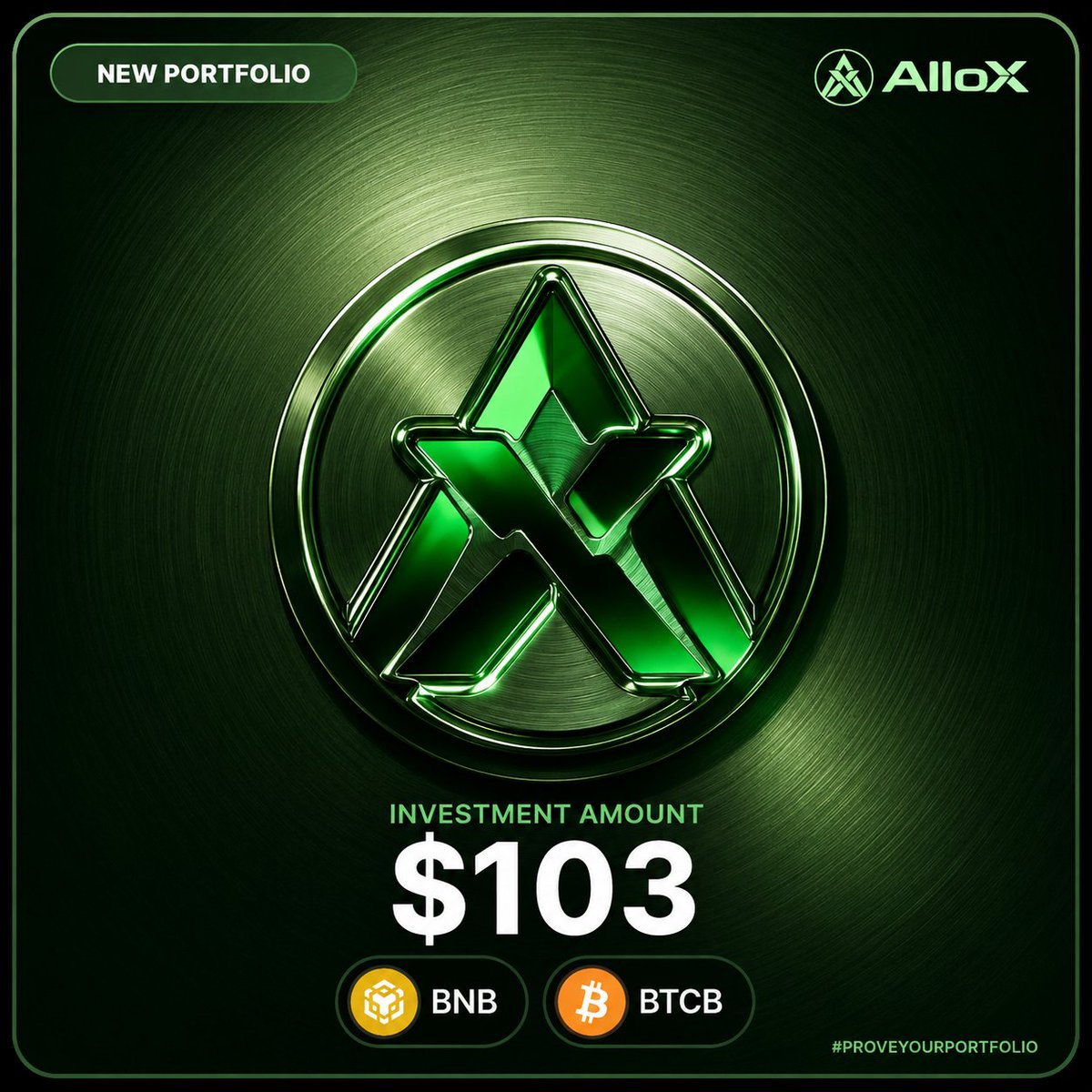 mrriazlearning's tweet photo. Just proved my portfolio on @alloxdotai 🚀

#ProveYourPortfolio #AlloX https://t.co/RYHdwThoyk