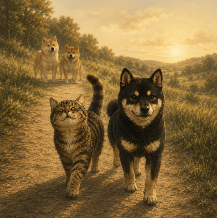 KuroInuSolana's tweet photo. The new generation $DOGE &amp; ethereum:0x95ad61b0a150d79219dcf64e1e6cc01f0b64c4ce is:

$CATE &amp; $KURO https://t.co/Z3OlT8NEyl