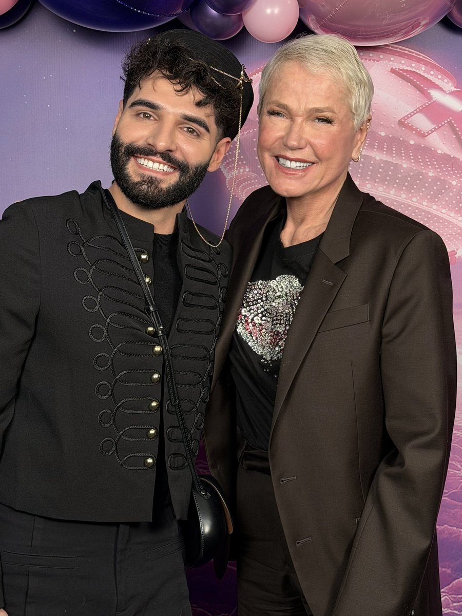celiolizar's tweet photo. Ainda sem acreditar que eu e @matheusilt conhecemos a @xuxameneghel 🤧🥹💖 https://t.co/nMPkdOe29f