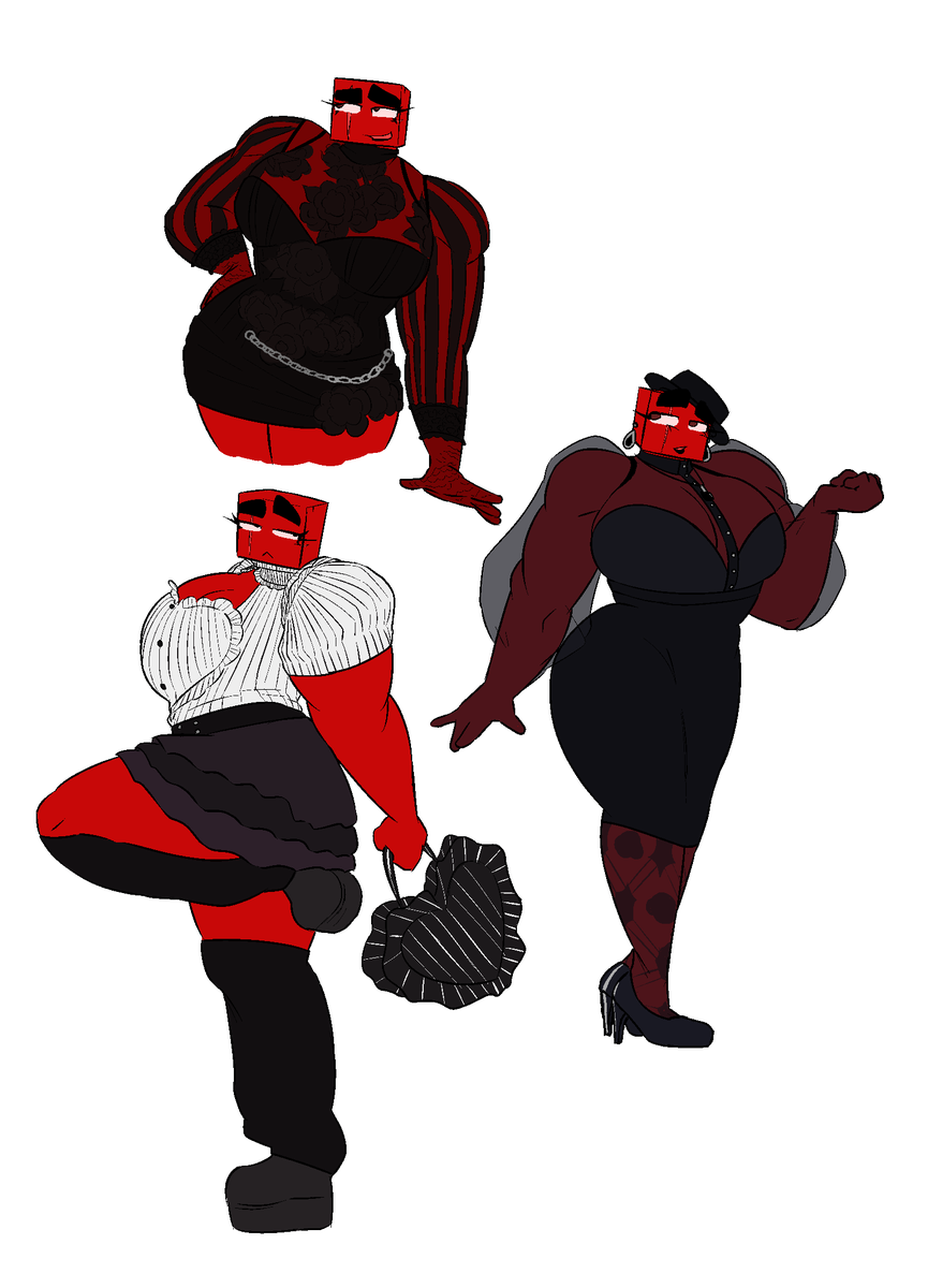 RhettsChest's tweet photo. hous3 seems to draw rhett in darker clothing whenver theyre drawn fem so this is my attempt (not realy) at being semi canon compliant before i go back to pink fluffy frills and oversized ribbons #puzzleheads https://t.co/O2vHAw5yKV