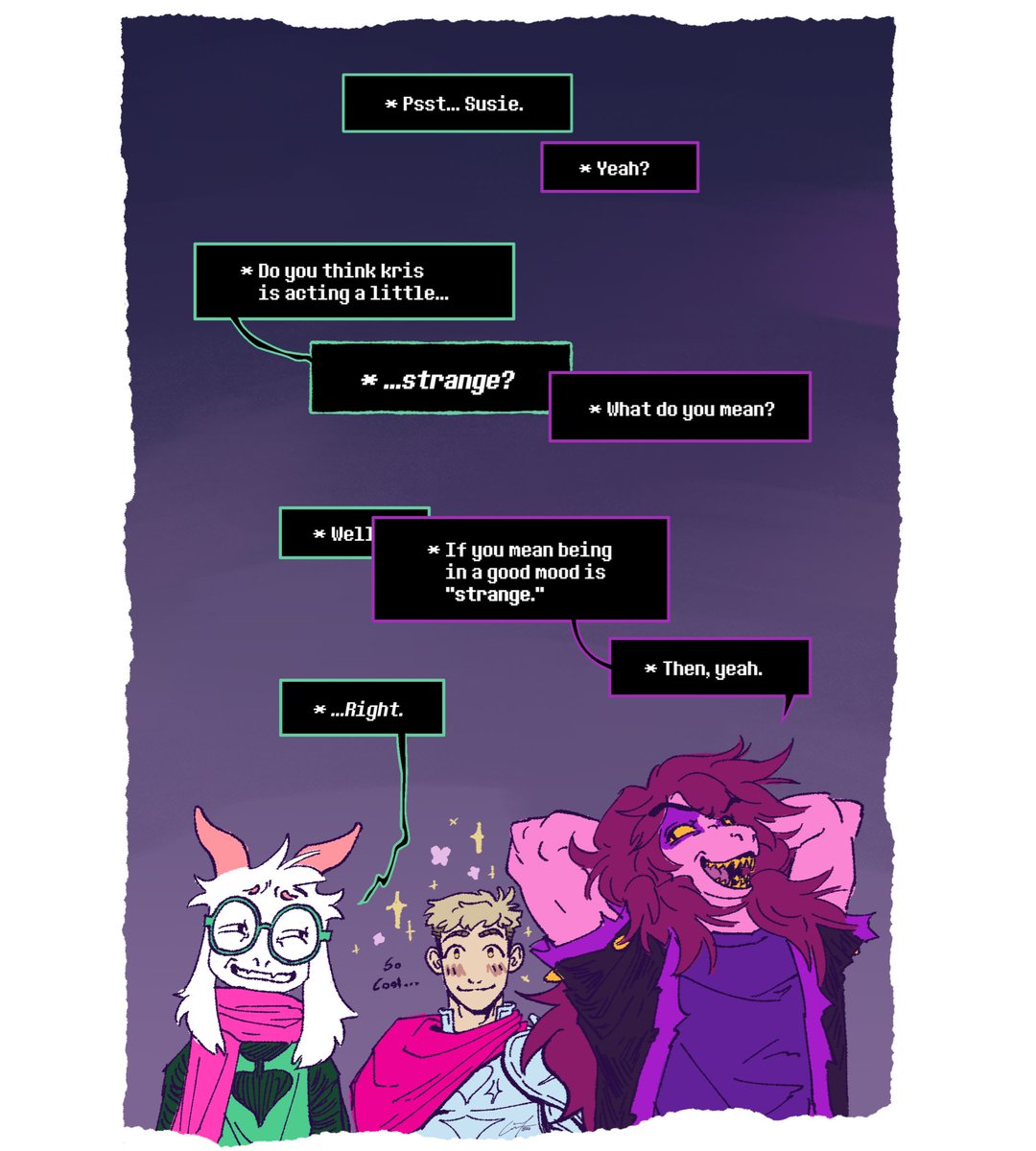 DemonnGoaTT's tweet photo. #deltarune #deliciousindungeon https://t.co/VgnLcEOh3G