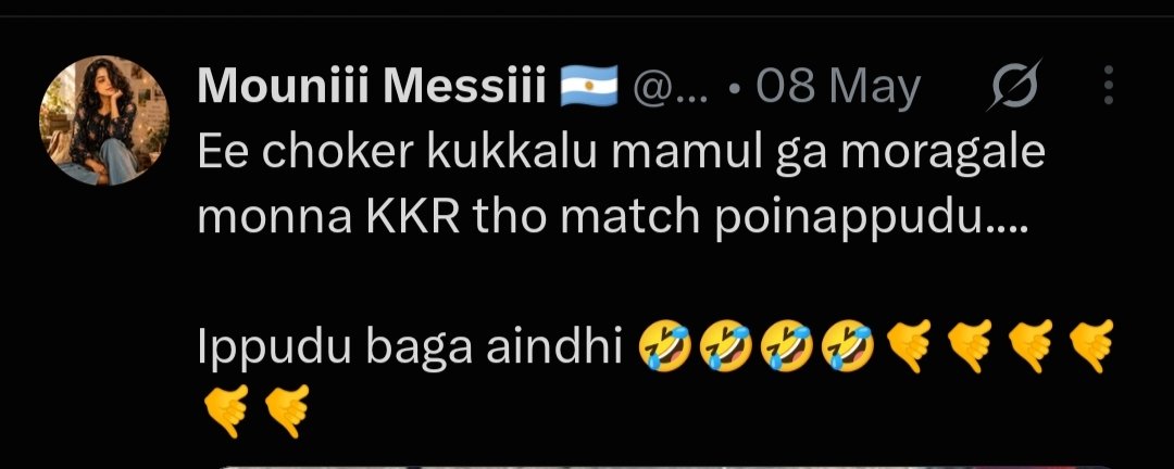 Aaravispamz's tweet photo. Some random bathais eadupulu from my BMs endhuko open chesthe kanipinchai 🤣🤣 https://t.co/Nb1ASH9pg1