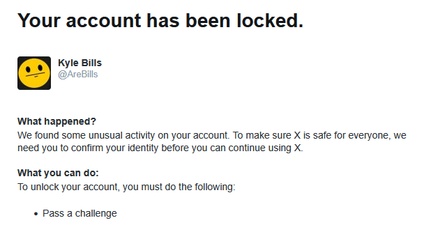 AreBills's tweet photo. THIS FUCKASS SITE KEEP THINKING IM A BOT MAN https://t.co/j2QLFArWsb