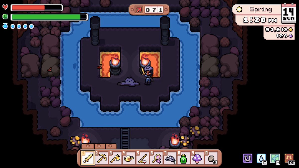 PattieGrinder's tweet photo. Fields of Mistria is 20% off for the Steam Spring Sale 🌷 The sale lasts from 3/19 to 3/26! https://t.co/V98HNrIJfK